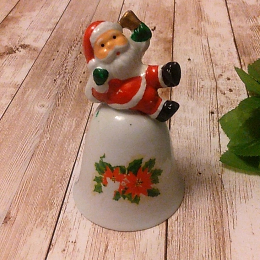 Santa Clause Christmas Holiday Bell